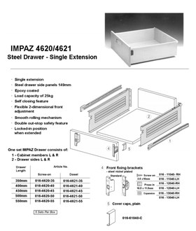 HARN 4620 Impaz Metal Drawer