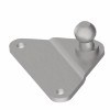 Bracket Flat 10mm Ball Slotted