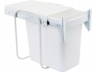 KIMBERLEY Single Slide Out Waste Bin 44L D/Mount