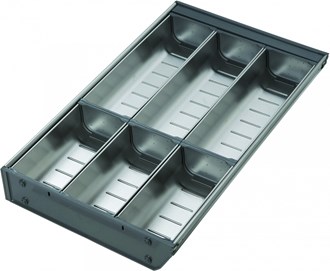 TITUS S/steel Cutlery Organiser