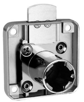 NIKPOL Cabinet Lock Square Back Lock Housing